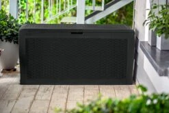 Keter Samoa Opbergbox - 270 L - 117x45x57 Cm - Grafiet -Tuinmeubel Winkel 1200x800 153