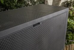 Keter Emily Opbergbox - 118x45x57 Cm - 270L - Grafiet 24 Keter Emily Opbergbox - 118x45x57 Cm - 270L - Grafiet -Tuinmeubel Winkel 1200x800 160