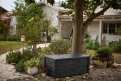 Keter Brightwood Opbergbox - 455L - 145x69,7x60,3 Cm - Grafiet -Tuinmeubel Winkel 1200x800 179