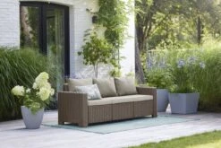 Allibert California Loungeset - 5 Personen - Cappuccino -Tuinmeubel Winkel 1200x800 287