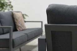 Garden Impressions Durban Loungeset - 4-delig - Zwart -Tuinmeubel Winkel 1200x800 298