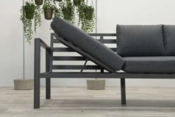 Garden Impressions Lexinton Loungeset - Verstelbaar - Aluminium - Zwart -Tuinmeubel Winkel 1200x800 347