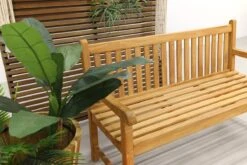 Teak Houten Tuinbank Bison - 150 Cm. -Tuinmeubel Winkel 1200x800 56