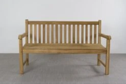 Teak Houten Tuinbank Bison - 150 Cm. -Tuinmeubel Winkel 1200x800 60