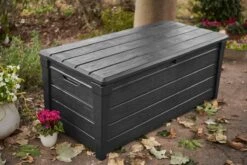 Keter Brightwood Opbergbox - 455L - 145x69,7x60,3 Cm - Grafiet -Tuinmeubel Winkel 1200x801 6