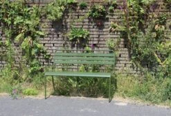 MaximaVida Metalen Tuinbank Max 120 Cm Olijfgroen -Tuinmeubel Winkel 1200x809 1