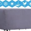 Weersbestendige Beschermhoes Tuinset | 245 X 150 X 95 Cm | Premium | Waterproof | TÜV Rheinland Gecertificeerd | Hoes Voor Tuin | Waterdicht | Solution Dyed (verkleuring Onmogelijk) | Grijs / Antraciet