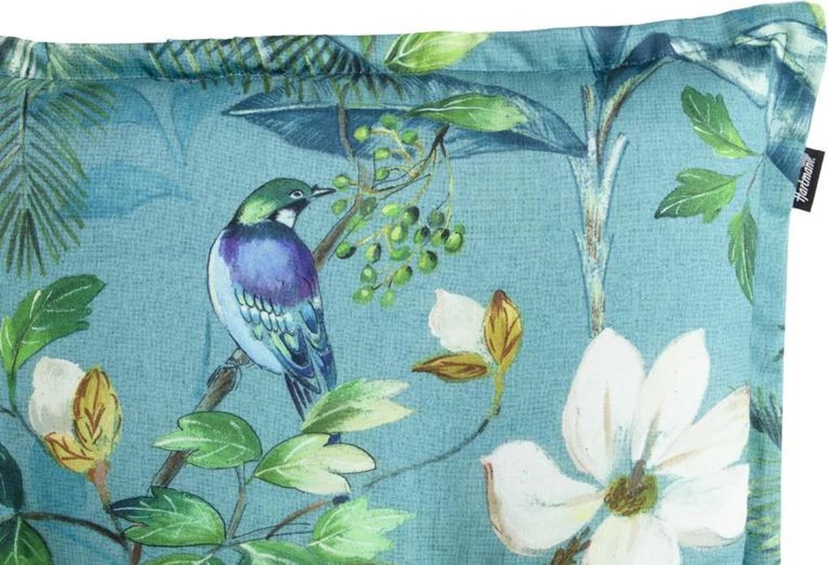 Hartman - Tuinkussen - Hoge Rug - 123x50 Cm - Josy Blauw - Standenstoel 2 Hartman - Tuinkussen - Hoge Rug - 123x50 Cm - Josy Blauw - Standenstoel - Afbeelding 2