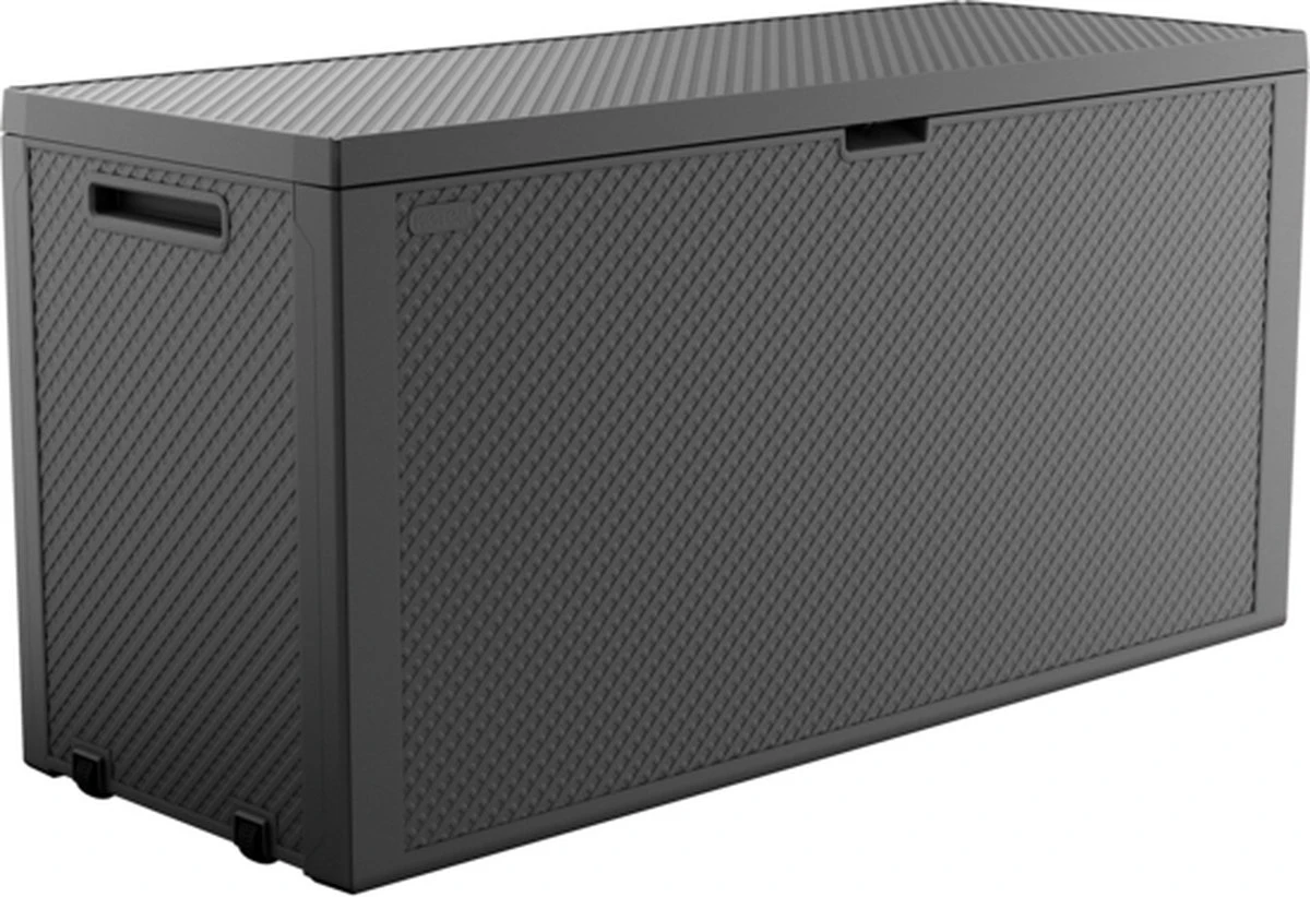 Keter Emily Opbergbox - 118x45x57 Cm - 270L - Grafiet 1 Keter Emily Opbergbox - 118x45x57 Cm - 270L - Grafiet