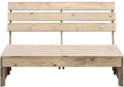 Pro Garden Palletbank - 120 Cm - 2-zits -Tuinmeubel Winkel 1200x844