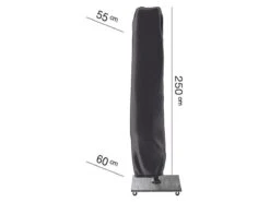 AeroCover Parasolhoes - Zweef Parasols - Grijs - 250x55 Cm (HxB) -Tuinmeubel Winkel 1200x900 1