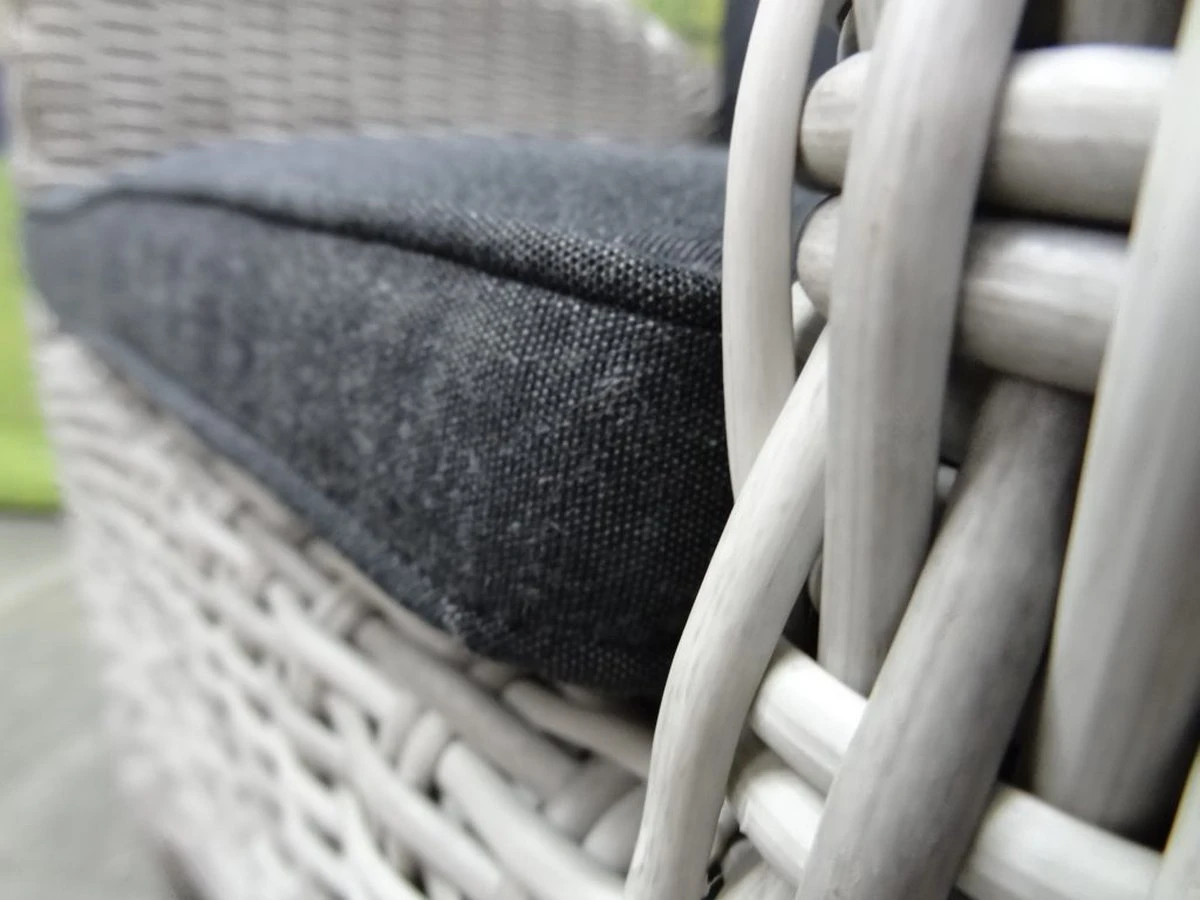 Menorca Dining Tuinstoel Verstelbaar Wit Grijs 6 Menorca Dining Tuinstoel Verstelbaar Wit Grijs - Afbeelding 6