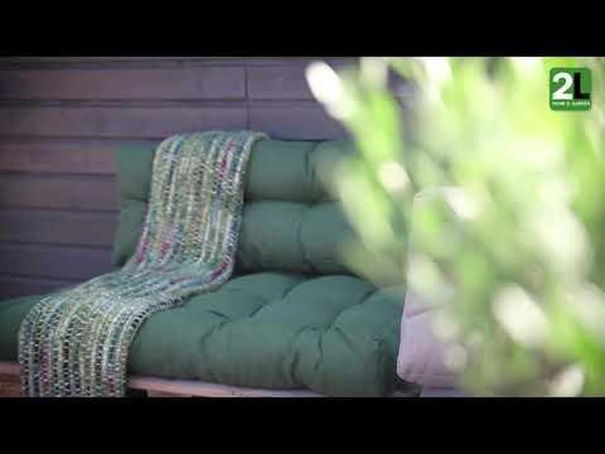 2L Home & Garden Rugkussen Metro Grijs - 60 X 40cm 6 2L Home & Garden Rugkussen Metro Grijs - 60 X 40cm - Afbeelding 6