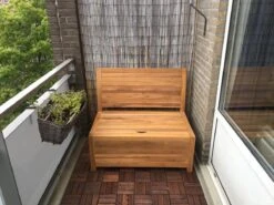 Kleine Teakhouten Tuinbank Met Opbergruimte - 100 X 60 X 90 Cm - Duurzaam Teakhout - Blijft Strak En Mooi - Sterke Constructie Om Lang Mee Te Gaan 32 Kleine Teakhouten Tuinbank Met Opbergruimte - 100 X 60 X 90 Cm - Duurzaam Teakhout - Blijft Strak En Mooi - Sterke Constructie Om Lang Mee Te Gaan -Tuinmeubel Winkel 1200x900 7