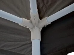 Garden Royal Partytent 3x3m Grijs Met 2 Zijwanden -Tuinmeubel Winkel 1200x901 11