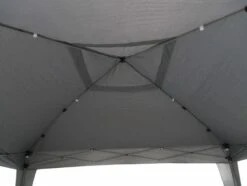 Garden Royal Partytent 3x3m Easy Up Grijs Met 2 Zijwanden -Tuinmeubel Winkel 1200x902 7