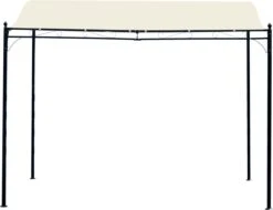 Outsunny Pergola Partytent Paviljoen Overkapping Tent Metaal Crème 297x297 Cm 84C-038 -Tuinmeubel Winkel 1200x923 3