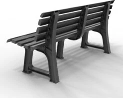 Casaria Tuinbank Orchidea – Kunststof/240kg Belastbaar – Antraciet -Tuinmeubel Winkel 1200x950 1