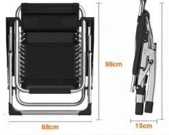 Brulo - Ligstoel Tuin - Ligstoelen - Strandstoel Opvouwbaar - Tuinstoel - Incl Tafel En Hoofdkussen -Tuinmeubel Winkel 1200x956 1