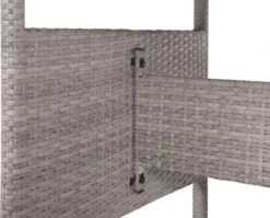 Beliani VITERBO - Loungeset Voor 8 - Grijs - PE Rotan -Tuinmeubel Winkel 1200x965 1