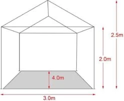 MaxxGarden Partytent - Paviljoen - 3x4m - Incl. Zijwanden - Waterdicht - Wit 12 MaxxGarden Partytent - Paviljoen - 3x4m - Incl. Zijwanden - Waterdicht - Wit -Tuinmeubel Winkel 1200x979 1