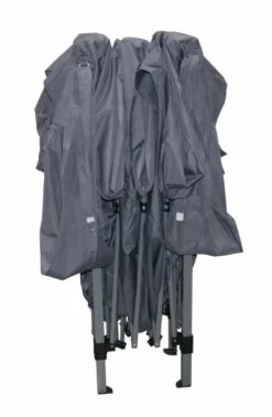 Garden Royal Partytent 3x3m Easy Up Grijs Met 2 Zijwanden -Tuinmeubel Winkel 784x1200