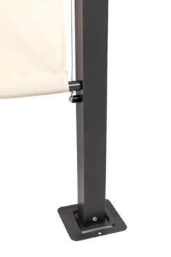 MaxxGarden Pergola - Partytent - Tuinpaviljoen Met één Gesloten Zijkant - 3x3x2,3 M - Cream -Tuinmeubel Winkel 799x1200 10