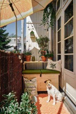 Balkonset 3in1: Bank | Tafel | Opbergruimte. Hout, Medium 95cm. -Tuinmeubel Winkel 799x1200 7