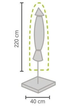 Weersbestendige Parasolhoes - Rond & Vierkant - Max. 3 X 3 M - Grijs / Antraciet - Stokparasol 12 Weersbestendige Parasolhoes - Rond & Vierkant - Max. 3 X 3 M - Grijs / Antraciet - Stokparasol -Tuinmeubel Winkel 800x1200 2