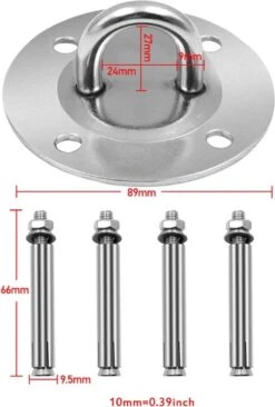 IBright Hangstoel Bevestigingsset - Schommelstoel Ophangsysteem - RVS - Bokszak - Plafondhaak - Plafond Ophanghaak 11 IBright Hangstoel Bevestigingsset - Schommelstoel Ophangsysteem - RVS - Bokszak - Plafondhaak - Plafond Ophanghaak -Tuinmeubel Winkel 810x1200