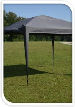 Ambiance Easy-up Partytent - 3x3m - Opvouwbaar - Grijs -Tuinmeubel Winkel 842x1200
