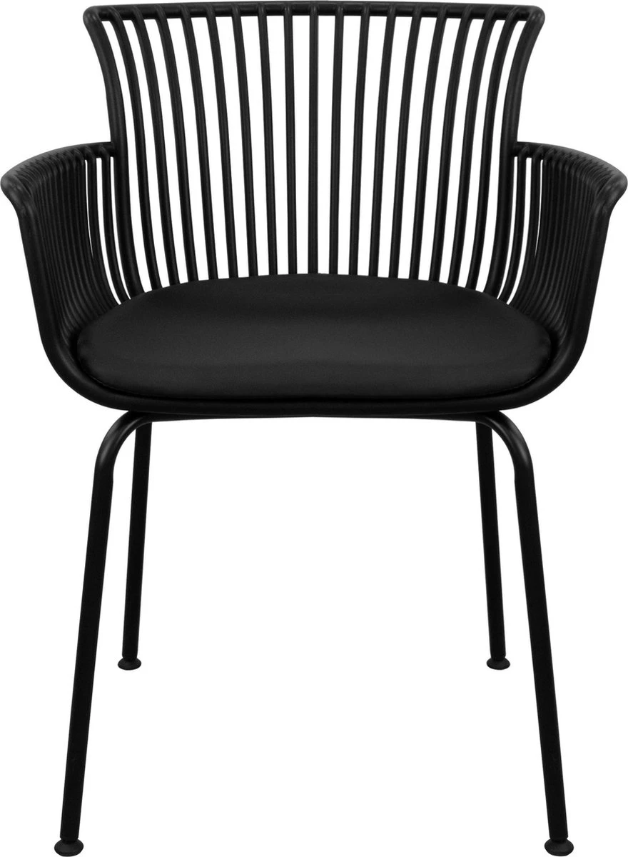 Kick Tuinstoel Otis - Zwart 2 Kick Tuinstoel Otis - Zwart - Afbeelding 2