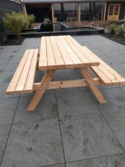 Douglas Geschaafd Picknicktafel 200 Cm Lang Houtdikte 45mm -Tuinmeubel Winkel 899x1200 11