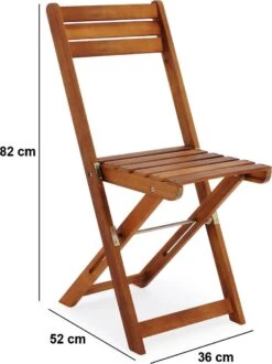 Merkloos Balkonset 3-delig - Acacia Hout -Tuinmeubel Winkel 899x1200 16