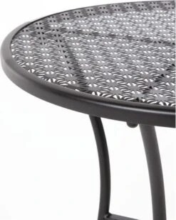 Bolero Ronde Stalen Bistro Tafel Zwart 60cm -Tuinmeubel Winkel 957x1200 1