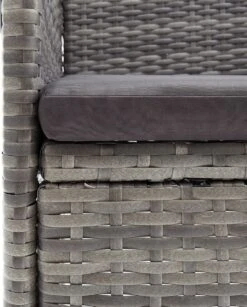 VidaXL 7-delige Tuinset Met Kussens Grijs En Zwart 16 VidaXL 7-delige Tuinset Met Kussens Grijs En Zwart -Tuinmeubel Winkel 964x1200 2