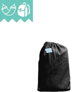 Dubbele Hangmat Zwart Met Spreidstok - 1 Of 2 Persoons - Lig Oppervlak 190x150cm - Lengte 260cm -Tuinmeubel Winkel 997x1200 1